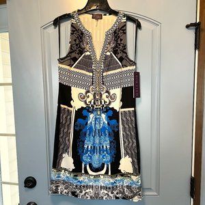 Hale Bob Sleeveless Midi Dress